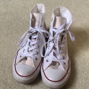 White High Top Converse